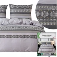 Pościel - Pościel MARIA Poszewki 70x80 Komplet 200x220 3cz Satynowa Stylowa - miniaturka - grafika 1