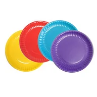 Naczynia i sztućce jednorazowe - Talerz 1 kolor 18 cm - miniaturka - grafika 1