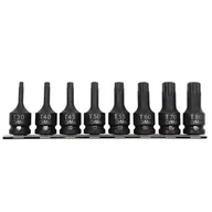 Nasadki do elektronarzędzi - Proline Zestaw Bitonasadek Udarowych 1/2"""" 8szt. Torx 17129 - miniaturka - grafika 1