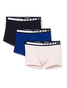 Tommy Hilfiger Męskie szorty, Pustynne niebo/jasnoróżowy/pogrubiony niebieski, S - Spodenki damskie - miniaturka - grafika 1