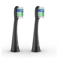 Końcówki do szczoteczek elektrycznych - TrueLife Głowice wymienne SonicBrush K150 UV Heads Standard Plus Czarna - miniaturka - grafika 1