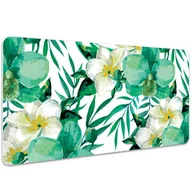 Podkładki na biurko - Mata ochronna na biurko Pastelowe kwiaty 100x50 cm, Dywanomat - miniaturka - grafika 1