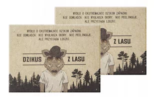 LaQ Dzik, mydło dla facetów w kostce, dwupak, 2x85ml - Mydła LaQ Dzik, mydło dla facetów w kostce, dwupak, 2x85ml - Mydła - miniaturka - grafika 1