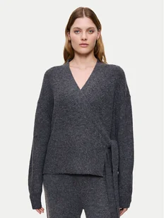 Triumph Kardigan Amourette Cozy 10225069 Szary Relaxed Fit - Swetry damskie - miniaturka - grafika 1