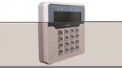 Alarmy - Klawiatura obsługi systemu alarmowego, LCD, wersja M, biała obudowa, do systemu Versa, Satel VERSA-LCDM-WH - miniaturka - grafika 1