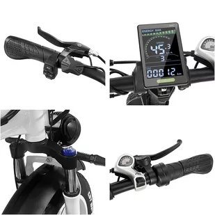 DRVETION CT20 Folding Electric Bike, 20*4.0inch Fat Tire 750W Motor 48V 10Ah Battery 45km/h Max Speed - Rowery elektryczne - miniaturka - grafika 7