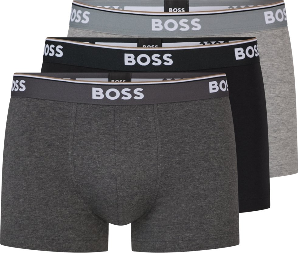 Hugo Boss BOSS Koszulka męska z dekoltem w serek, 3-pak Klasyczny gładki 1400-20-00225