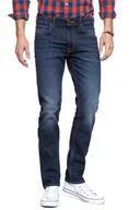 Spodnie męskie - Lee Daren Zip Fly Męskie Spodnie Jeansowe Deep Kansas L707Plmh-W31 L32 - miniaturka - grafika 1