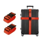 Akcesoria podróżnicze - PAS ZABEZPIECZAJĄCY PODWÓJNY DO WALIZKI SPINAJĄCY / HEMI - miniaturka - grafika 1