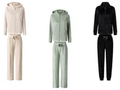 Dresy damskie - esmara® Dres damski z weluru - miniaturka - grafika 1