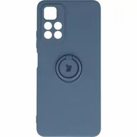 Etui i futerały do telefonów - Bizon Etui Case Silicone Ring Poco M4 Pro 5G / Redmi Note 11S 5G szare BCSRPOCOM4PGY - miniaturka - grafika 1