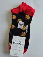 Skarpetki damskie - Kolorowe skarpety Happy Socks stopki unisex rozmiar 41-46 (3556) - miniaturka - grafika 1