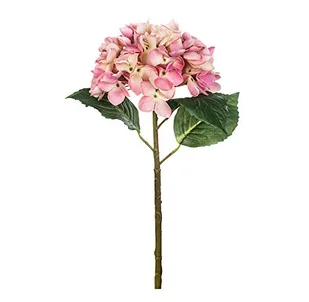 EUROCINSA Ref.71802C21 HORTENSIA TACTO NATURAL ROSA, pudełko 12 sztuk, 50 cm - Sztuczne kwiaty - miniaturka - grafika 1