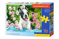 Puzzle - Castorland Puzzle 70 Szczeniak buldoga francuskiego - miniaturka - grafika 1
