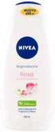 Kosmetyki do kąpieli - Nivea Bagnodoccia Żel Pod Prysznic Rosa & Latte di Mandorla 650ml - miniaturka - grafika 1