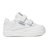 Buty dla dziewczynek - Obuwie sportowe Reebok EO-CLUB C 2V 2.0 100075007 - miniaturka - grafika 1