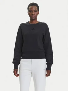 adidas Bluza ALL SZN French Terry JJ1259 Czarny Regular Fit - Bluzy damskie - miniaturka - grafika 1