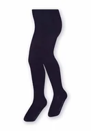Skarpetki damskie - Rajstopki z wełny merynosów dziecięce granatowe - miniaturka - grafika 1