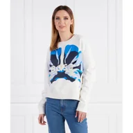 Bluzy damskie - BOSS Bluza Ehanne1 | Regular Fit - miniaturka - grafika 1