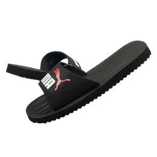 Klapki Puma Purecat 36026 218 czarne - Klapki i japonki damskie - miniaturka - grafika 1