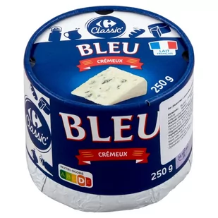 Carrefour Classic Ser pleśniowy z przerostem niebieskiej pleśni 250 g - Sery - miniaturka - grafika 1