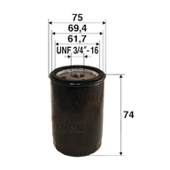 Filtry oleju - Filtr oleju VALEO 586077 W77 - miniaturka - grafika 1