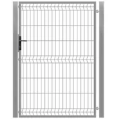 Ogrodzenia - Furtka 3D ocynk 100 x 150 cm komplet prawa Polbram - miniaturka - grafika 1