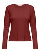 Koszulki i topy damskie - ONLY Koszulka w kolorze bordowym - miniaturka - grafika 1