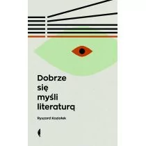 Czarne Dobrze się myśli literaturą - Ryszard Koziołek - Eseje - miniaturka - grafika 1
