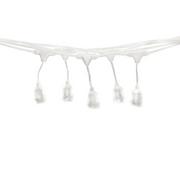 Lampy ogrodowe - Elight Girlanda ogrodowa 15 m/15 żarówek E27 biała (bez żarówek) - miniaturka - grafika 1