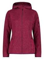 Kurtki damskie - CMP Kurtka polarowa w kolorze czerwonym - miniaturka - grafika 1