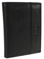Portfele - Portfel Męski Skórzany EL FORREST Skóra Bydlęca Pionowy Bez Zapięcia Dwa Skrzydełka Dodatkowy Suwak RFID 859 61 13 x 10 x 3 [cm] - miniaturka - grafika 1