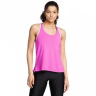 Koszulki i topy damskie - Damski top treningowy Under Armour Knockout Tank - różowy - miniaturka - grafika 1