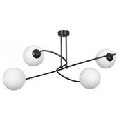 Lampy sufitowe - Czarna loftowa lampa sufitowa - D100 M2-E60 - miniaturka - grafika 1