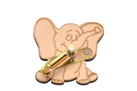 Zabawki interaktywne dla dzieci - Dekor słoń z korbką, elementy na tablicę manipulacyjną. - miniaturka - grafika 1