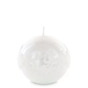 Art Pol Pol Pl Biały Świeca Ice Star Kula 8 142960 - Świece - miniaturka - grafika 1