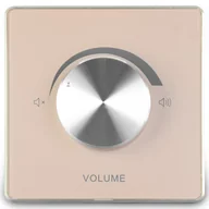 Amplitunery - Audioport Regulator głośności 10W/100V - ARG3 złote szkło one size - miniaturka - grafika 1