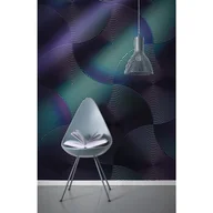 Fototapety - Fototapeta 3D fioletowymIniebiesko-zielonym - 200 x 250 cm - SANDERS & SANDERS - miniaturka - grafika 1