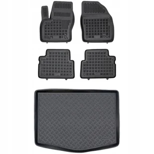 Zestaw dywaniki i mata Ford C-Max II 2010-2019 z kołem dojazdowym (niepełno - Dywaniki samochodowe - miniaturka - grafika 1