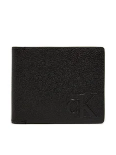 Calvin Klein Portfel męski K50K512594 Czarny - Portfele - miniaturka - grafika 1