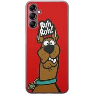 Etui i futerały do telefonów - Etui Scooby Doo 007 Scooby Doo Nadruk pełny Czerwony Producent: Samsung, Model: A14 4G/5G - miniaturka - grafika 1