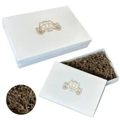 Zestawy upominkowe - Eleganckie pudełko prezentowe 350x240x70 laminowane Młodej Parze na Ślub - miniaturka - grafika 1