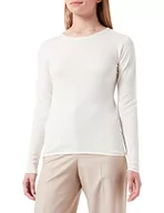 Swetry damskie - SelectedFemme Damski sweter SLFLYDIA LS Knit O-Neck B NOOS Pulower, beżowy, XL - miniaturka - grafika 1