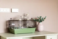 Klatki dla gryzoni - INTER-ZOO Labirynt Japandi - klatka dla gryzoni - 50 x 27 x 33cm - miniaturka - grafika 1