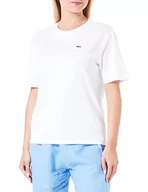 Koszulki i topy damskie - Lacoste T-shirt damski, Blanc, 40 - miniaturka - grafika 1