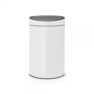 Kosze na śmieci - Brabantia Kosz Touch Bin New, biały, 40 l - miniaturka - grafika 1