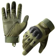 Rękawiczki - Rękawice taktyczne NILS CAMP NC1798 (rozmiar L) Zielony - miniaturka - grafika 1