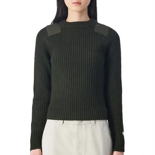 Bluza Champion Crewneck Sweater 117495-GS508 - zielona - Bluzy sportowe damskie - miniaturka - grafika 1