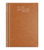 Kalendarze - Kalendarz 2026 A5 dzienny standard brązowy - kalendarz - miniaturka - grafika 1