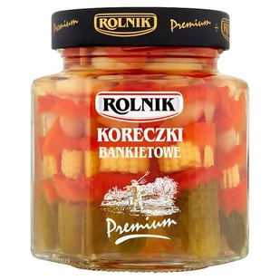 Rolnik Koreczki bankietowe premium 314 ml - Mieszanki warzywne, sałatki - miniaturka - grafika 1